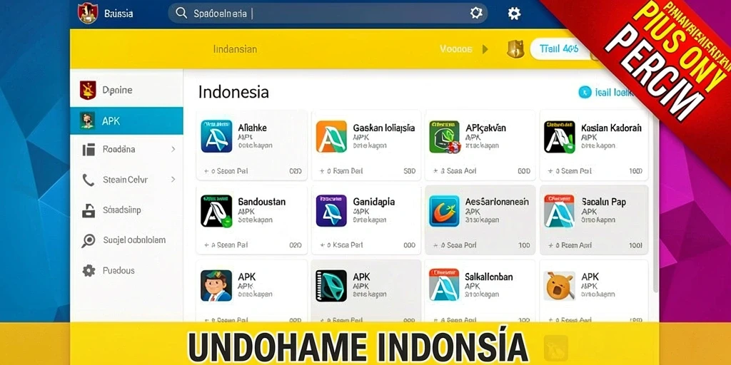 Pemandangan dunia fantasi yang menawan dan penuh warna.