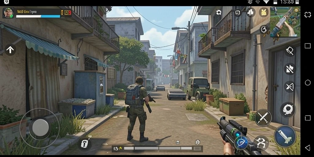 Fitur multiplayer yang memungkinkan bersaing dengan teman.
