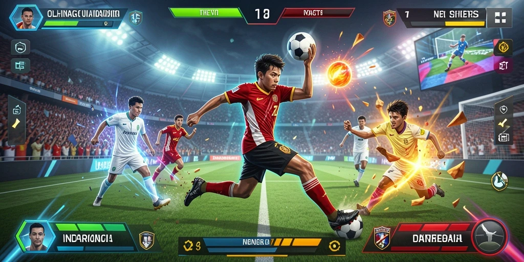 Tangkapan layar menunjukkan salah satu level menantang.