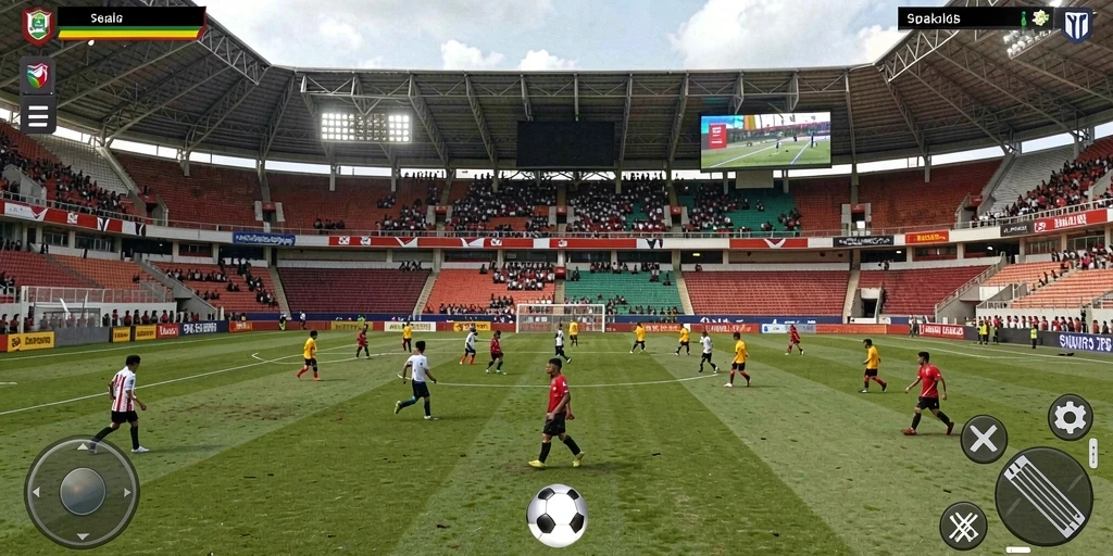 Sesi permainan yang penuh aksi dan seru.