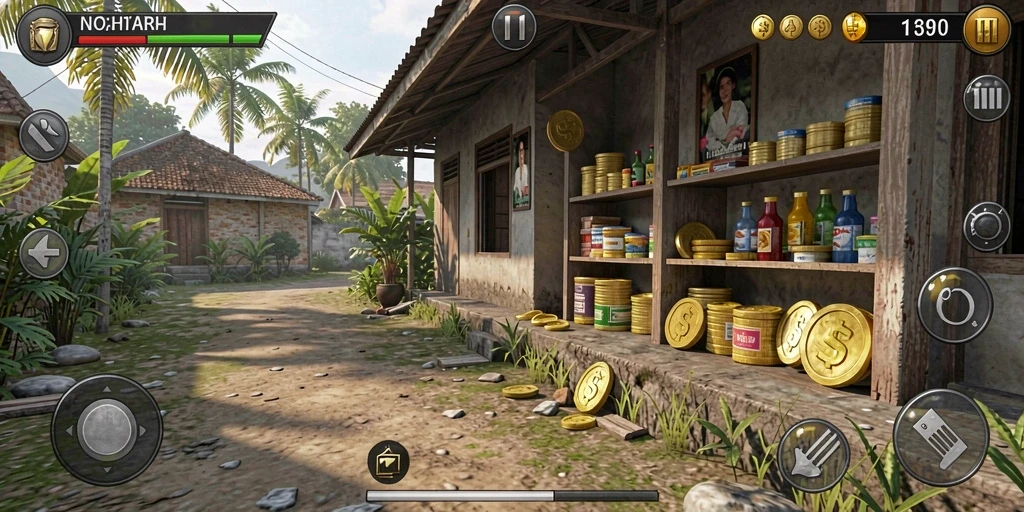 Fitur multiplayer untuk bermain bersama teman.