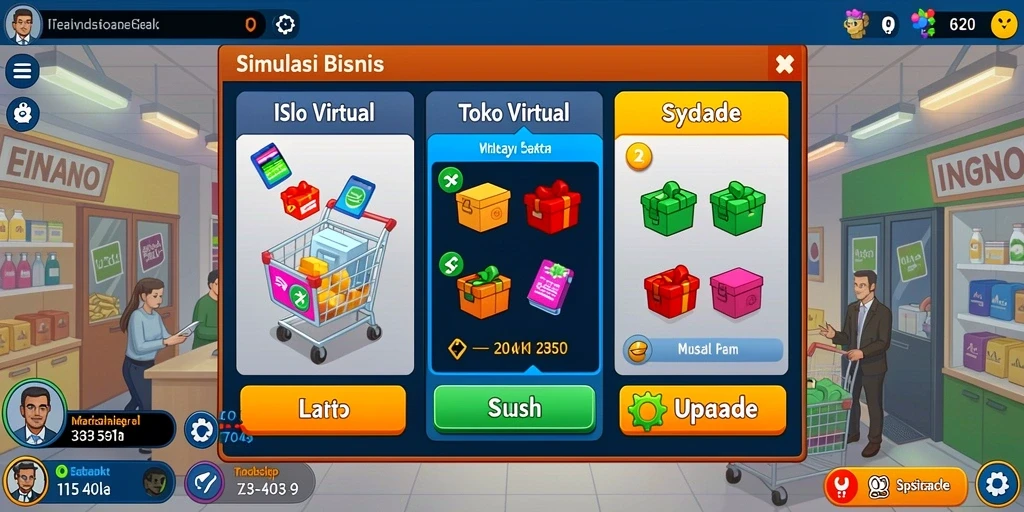 Tangkapan layar memperlihatkan mode multiplayer dengan teman-teman.