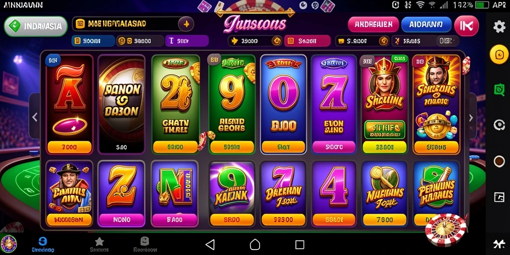 Screenshot menu tanaman yang beragam.