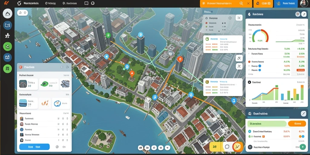 Screenshot menampilkan salah satu mode permainan multiplayer yang seru.