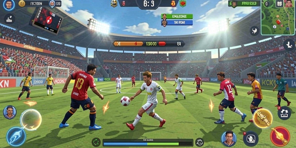 Momen seru dalam mode multiplayer bersama teman.
